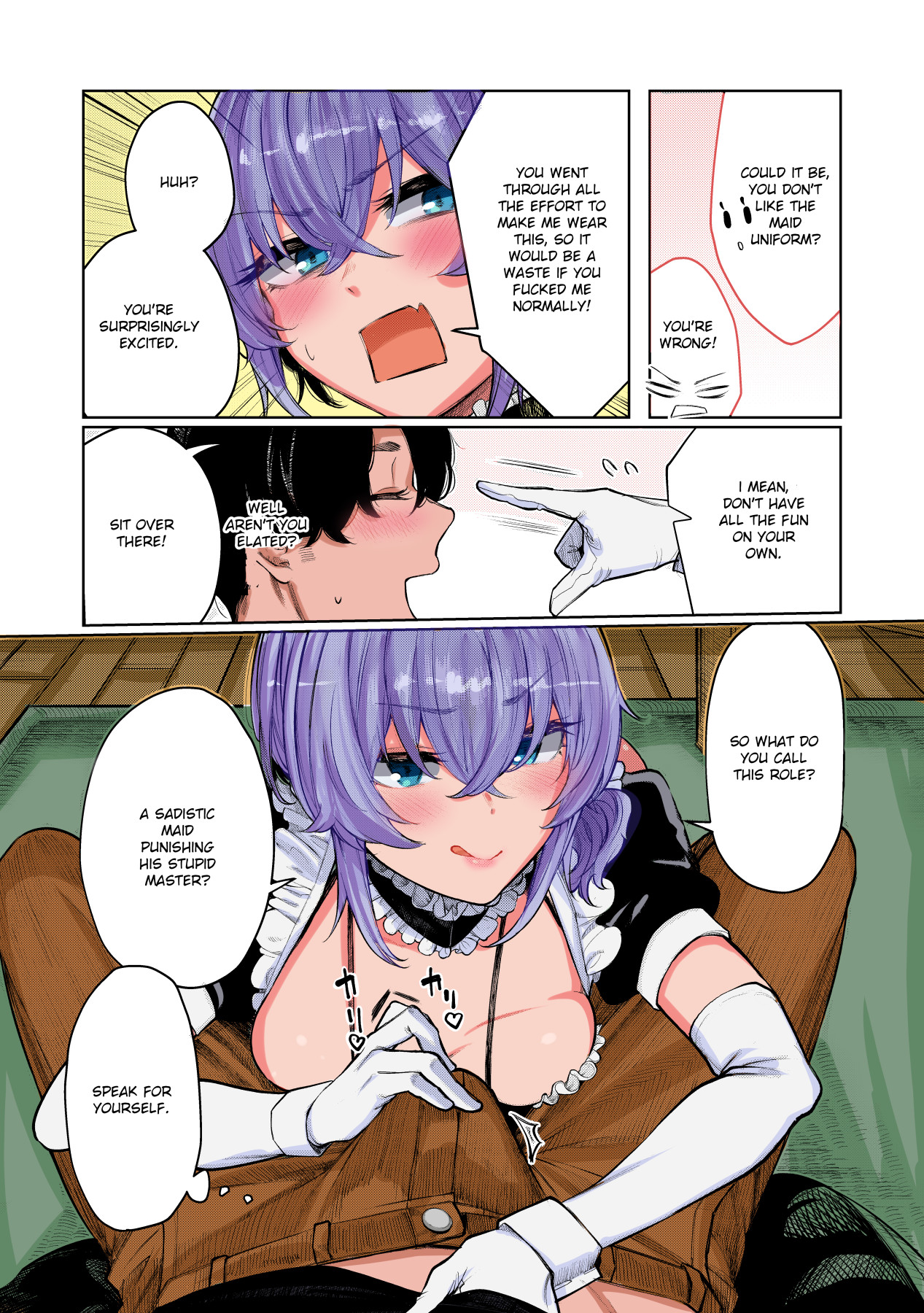 Hentai Manga Comic-Cosplay Sex With My Delinquent Looking Girlfriend (Color）-Read-10